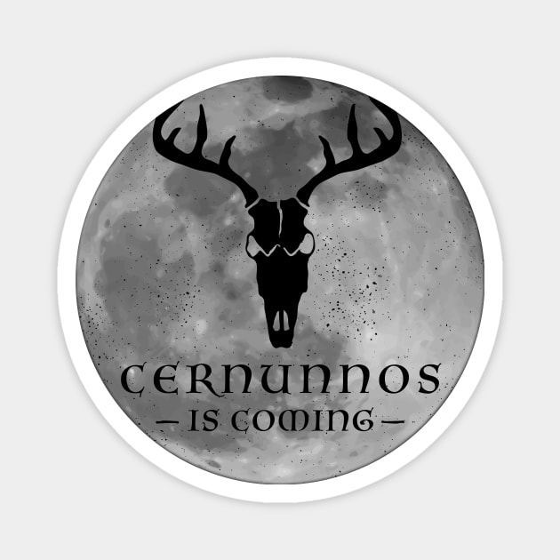 Cernunnos is coming Magnet by ikado